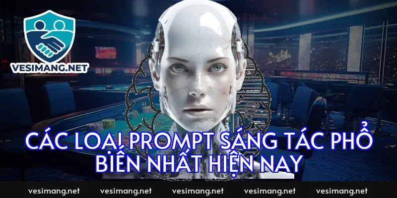 Các loại prompt sáng tác phổ biến nhất hiện nay