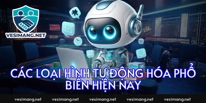 Các loại hình tự động hóa phổ biến hiện nay