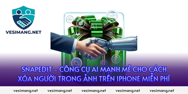 SnapEdit - Công cụ AI mạnh mẽ cho cách xóa người trong ảnh trên iPhone miễn phí