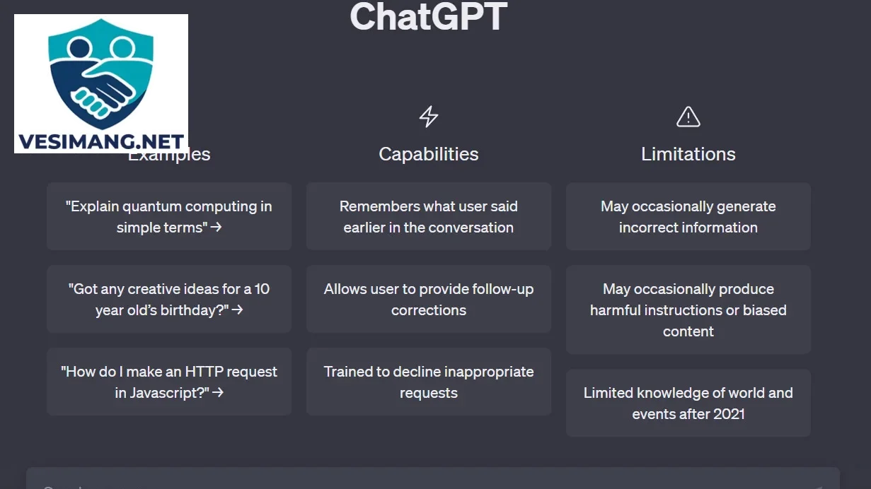 ChatGPT phân tích ngữ cảnh và sinh câu trả lời bằng mô hình ngôn ngữ